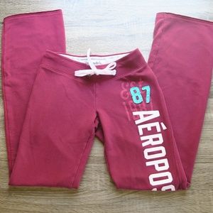 Aeropostale (XS) Boot-Leg Sweat Pants